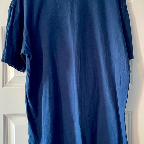 Blue Popeye Graphic V-Neck Tee Large - Picture 5 of 6